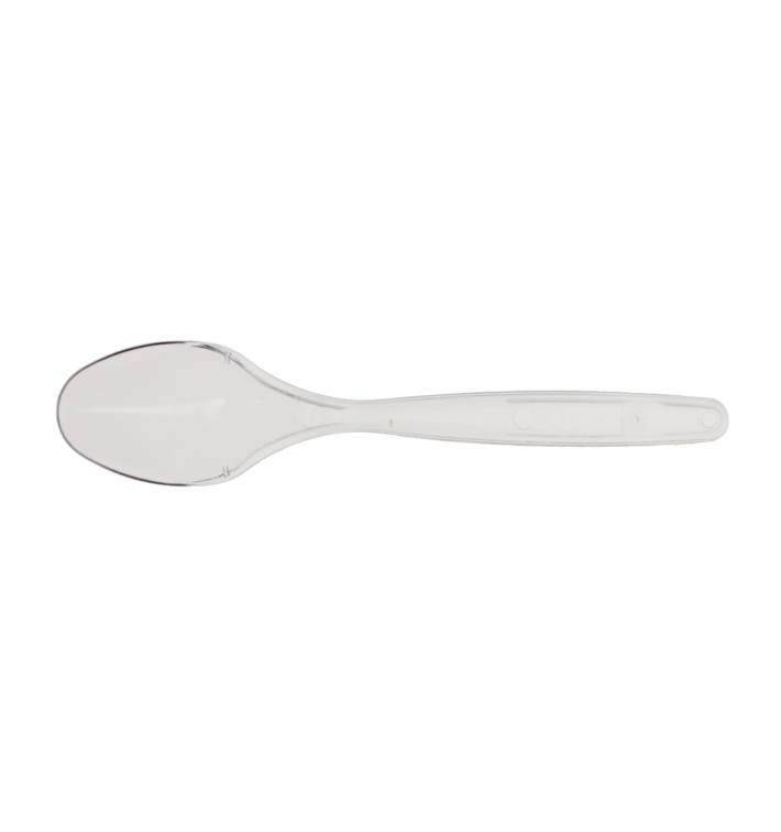 Łyżeczki Plastikowe PS Przezroczyste 120mm (40 Sztuk) Łyżeczki Plastikowe PS Przezroczyste 120mm (40 Sztuk)