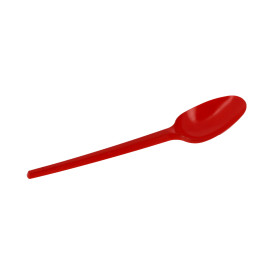 Łyżka Plastikowe PS Czerwerne 165mm (20 Sztuk)