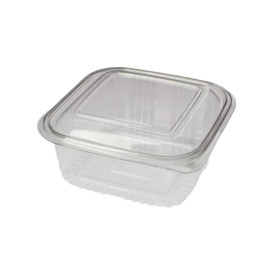 Miski Kwadrat Pokrywka do Zawiasie PET 500ml (900 Sztuk)