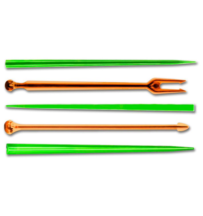 Pick Plastikowe Snack Stick Wielokolorowy 90 mm (1650 Sztuk) Pick Plastikowe Snack Stick Wielokolorowy 90 mm (1650 Sztuk)