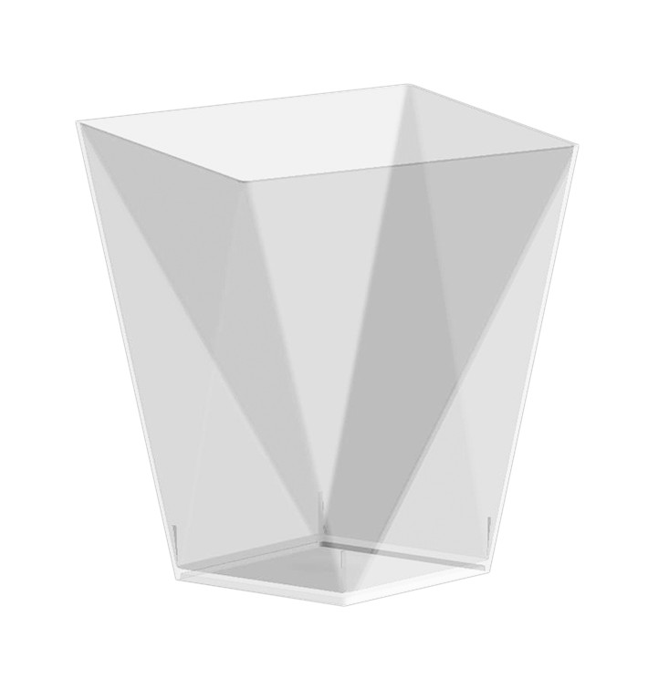 Kubki do Degustacji "Diamond" Przezroczyste 100 ml (25 Sztuk) Kubki do Degustacji "Diamond" Przezroczyste 100 ml (25 Sztuk)
