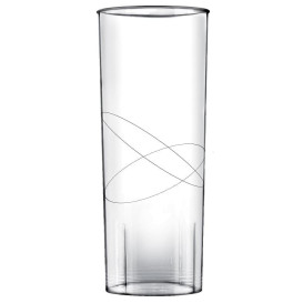 Kubki Plastikowe Przezroczyste PP 300ml (10 Sztuk)