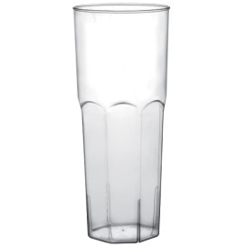 Kubki Plastikowe Rura Przezroczyste PP Ø65mm 350ml (10 Sztuk)