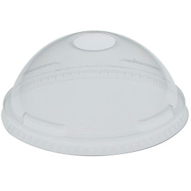 Dekiel do Kubka z Otworem PET Szkło Ø10,7cm (25 Sztuk)