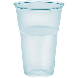 Kubki Plastikowe "Diament" PS Szkło 350ml Ø8,0cm (50 Sztuk)