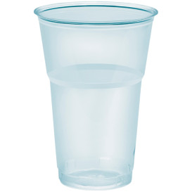 Kubki Plastikowe "Diament" PS Szkło 390ml Ø8,0cm (50 Sztuk)