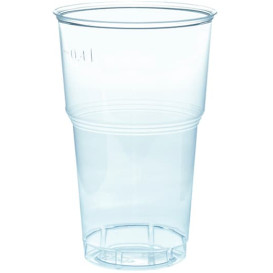 Kubki Plastikowe PS Szkło Przezroczyste 490ml Ø9,0cm (1.000 Sztuk)