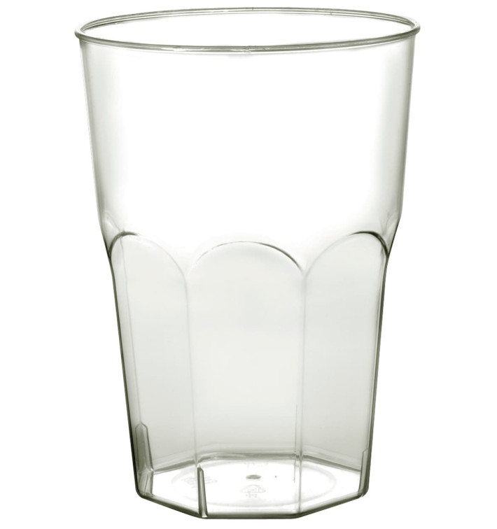 Kubki Plastikowe na Koktajl Przezroczyste PS Ø84mm 350ml (20 Sztuk) Kubki Plastikowe na Koktajl Przezroczyste PS Ø84mm 350ml (20 Sztuk)