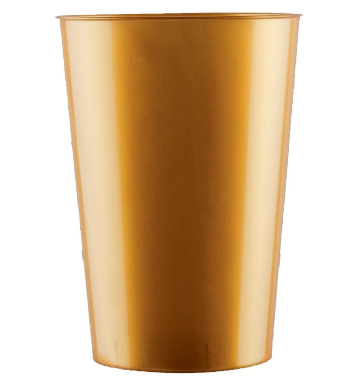 Kubki Plastikowe Księżyc Złote PS 230ml (700 Sztuk) Kubki Plastikowe Księżyc Złote PS 230ml (700 Sztuk)