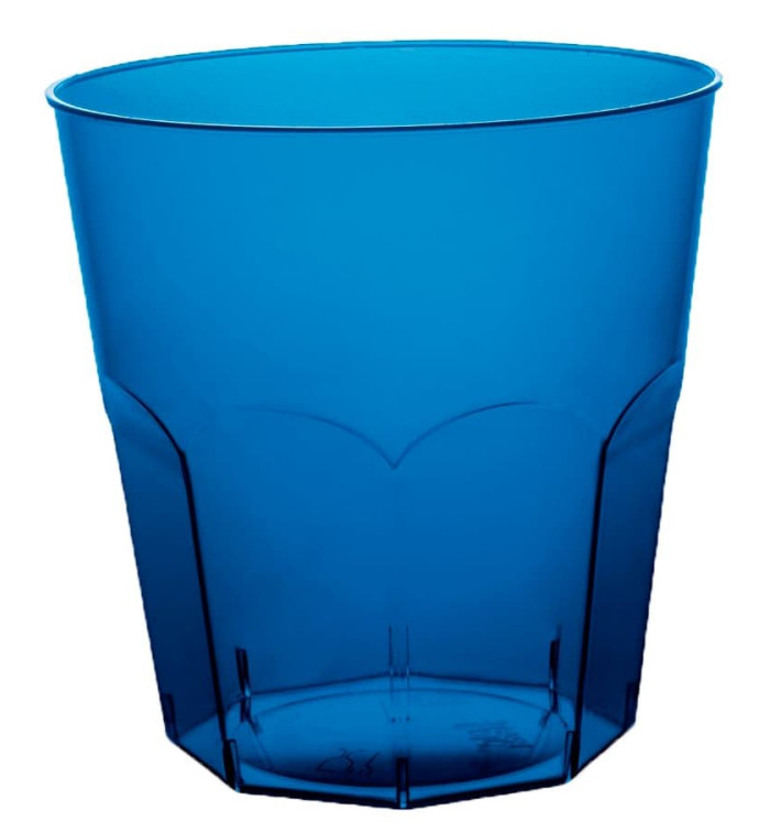 Kubki Plastikowe Niebieski Przezroczyste PS Ø73mm 220ml (1000 Sztuk) Kubki Plastikowe Niebieski Przezroczyste PS Ø73mm 220ml (1000 Sztuk)