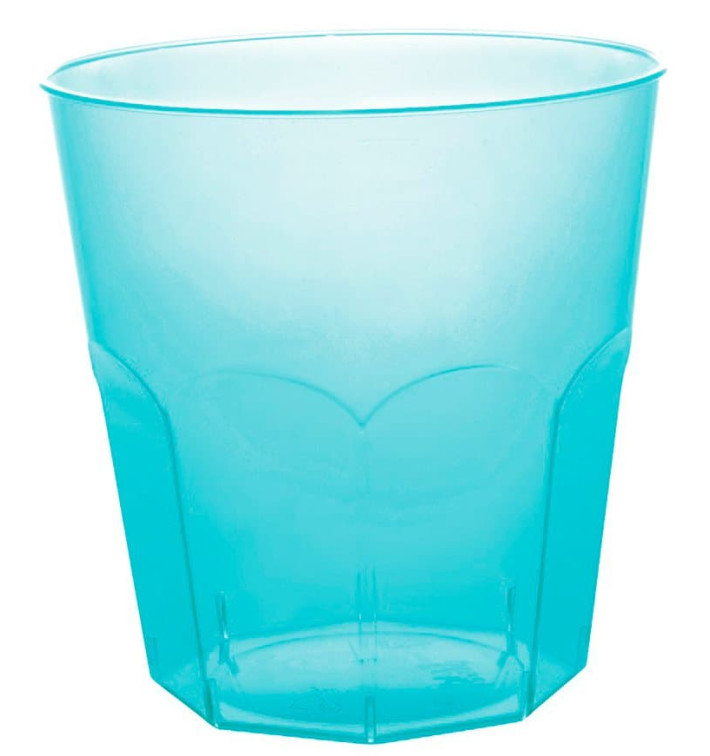 Kubki Plastikowe Turkusowe Przezroczyste PS Ø73mm 220ml (1000 Sztuk) Kubki Plastikowe Turkusowe Przezroczyste PS Ø73mm 220ml (1000 Sztuk)
