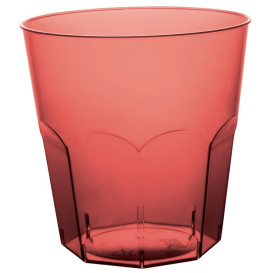 Kubki Plastikowe Bordeaux Przezroczyste PS Ø73mm 220ml (50 Sztuk)