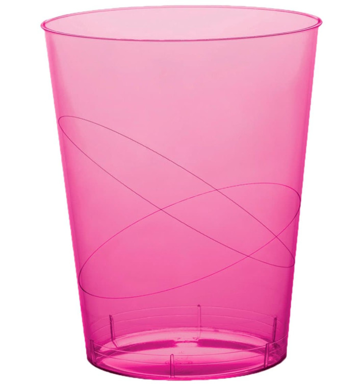 Kubki Plastikowe Księżyc Fuchsia Przezroczyste PS 350ml (400 Sztuk) Kubki Plastikowe Księżyc Fuchsia Przezroczyste PS 350ml (400 Sztuk)