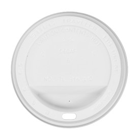 Wieczko z Otworem na Kubki 12, 16 i 20 Oz Ø8,9cm (100 Sztuk)