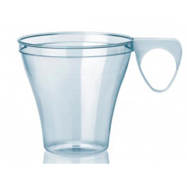 Filiżanki Plastikowe Przezroczyste 80ml (40 Sztuk)