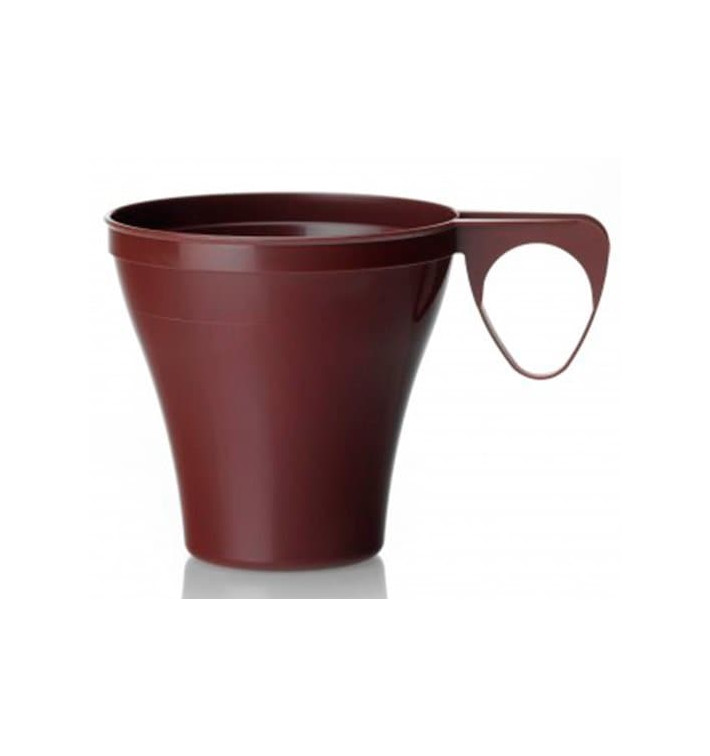 Filiżanki Plastikowe Brązowe 80ml (1200 Sztuk) Filiżanki Plastikowe Brązowe 80ml (1200 Sztuk)