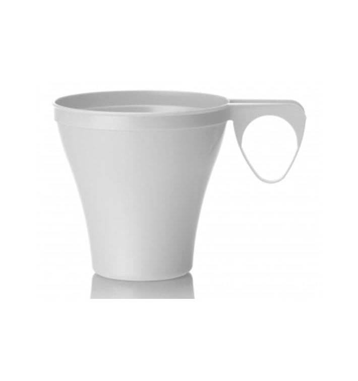 Filiżanki Plastikowe Białe 80ml (40 Sztuk) Filiżanki Plastikowe Białe 80ml (40 Sztuk)