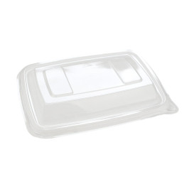 Pokrywka Plastikowe PET dla Pojemniki "Vision" 165x230mm (75 Sztuk)