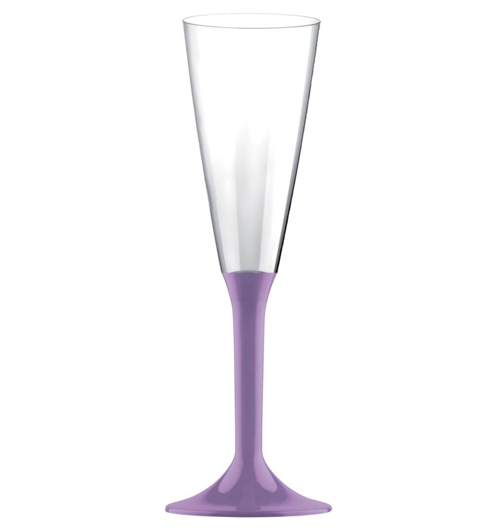 Kieliszki Plastikowe do Wina Musującego na Podstawie Liliowa 160ml 2P (200 Sztuk) Kieliszki Plastikowe do Wina Musującego na Podstawie Liliowa 160ml 2P (200 Sztuk)