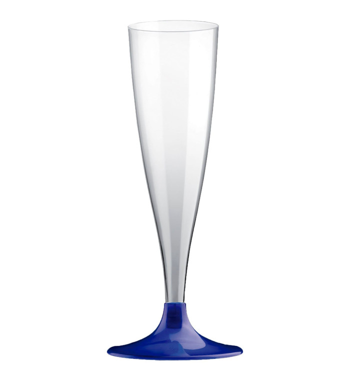 Kieliszki Plastikowe do Wina Musującego na Podstawie Niebieski Perełka 140ml 2P (400 Sztuk) Kieliszki Plastikowe do Wina Musującego na Podstawie Niebieski Perełka 140ml 2P (400 Sztuk)