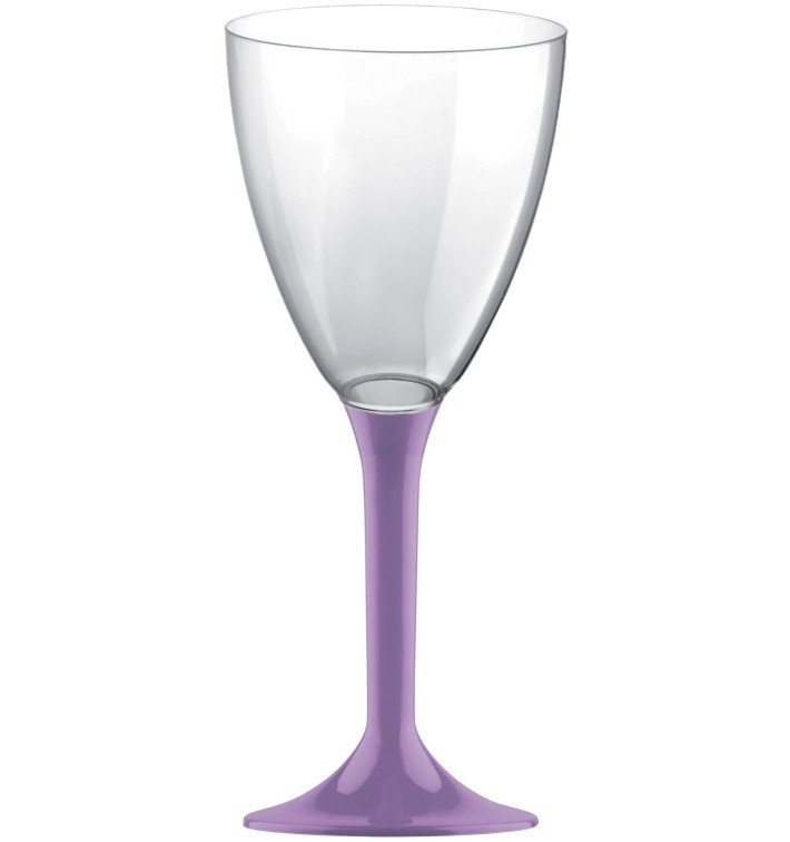 Kieliszki Plastikowe Wino na Podstawie Liliowa 180ml 2P (200 Sztuk) Kieliszki Plastikowe Wino na Podstawie Liliowa 180ml 2P (200 Sztuk)