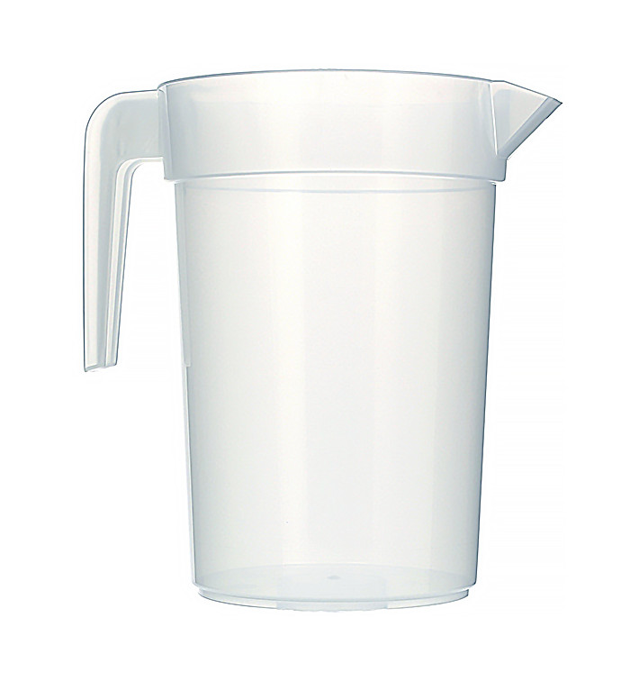 Dzbanek Wtryskiwane Przezroczysti PP 1.000 ml (120 Sztuk) Dzbanek Wtryskiwane Przezroczysti PP 1.000 ml (120 Sztuk)