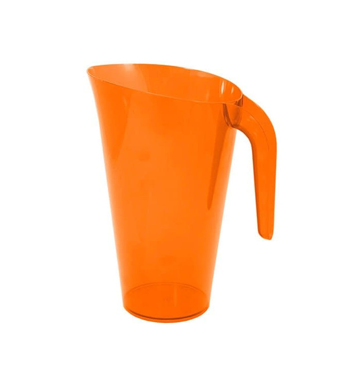 Dzbanek Plastikowy Orange Wielokrotnego Użytku 1.500 ml (20 Sztuk) Dzbanek Plastikowy Orange Wielokrotnego Użytku 1.500 ml (20 Sztuk)