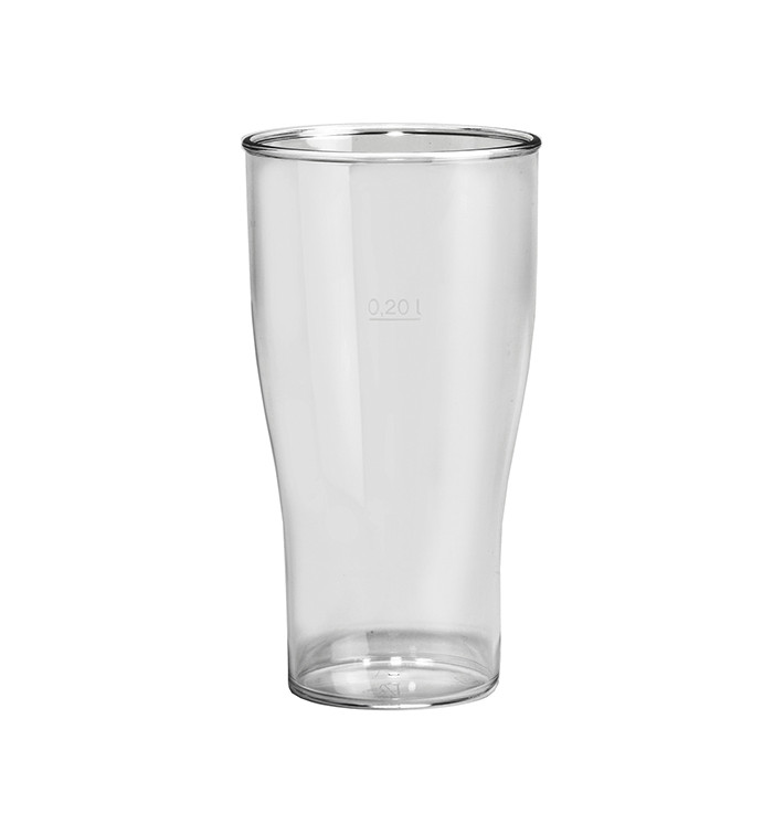 Kubki Wielokrotnego Użytku SAN Piwa Przezroczyste 350ml (5 Sztuk) Kubki Wielokrotnego Użytku SAN Piwa Przezroczyste 350ml (5 Sztuk)