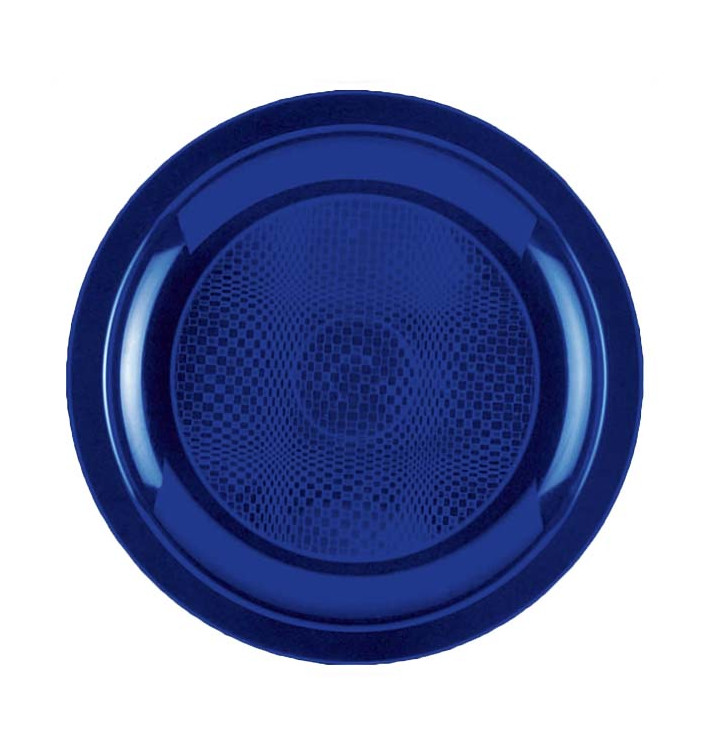 Talerz Plastikowe Płaski Niebieski Round PP Ø185mm (50 Sztuk) Talerz Plastikowe Płaski Niebieski Round PP Ø185mm (50 Sztuk)