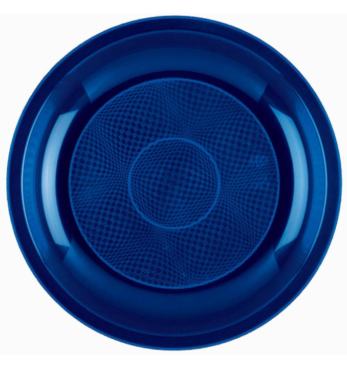 Talerz Plastikowe Płaski Niebieski Round PP Ø220mm (50 Sztuk) Talerz Plastikowe Płaski Niebieski Round PP Ø220mm (50 Sztuk)
