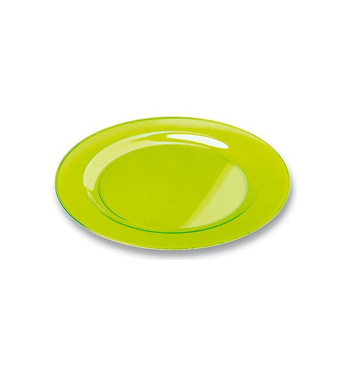 Talerz Plastikowe Okrągłe Bardzo Sztywny Zielone 26cm (6 Sztuk) Talerz Plastikowe Okrągłe Bardzo Sztywny Zielone 26cm (6 Sztuk)