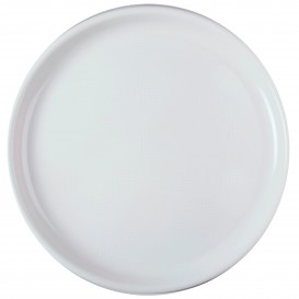 Talerz Plastikowe do Pizzi Białe Round PP Ø350mm (144 Sztuk)