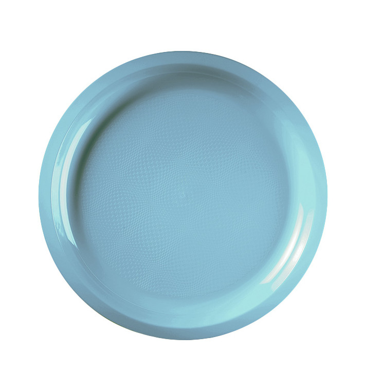 Talerz Plastikowe Turkusowe Round PP Ø290mm (25 Sztuk) Talerz Plastikowe Turkusowe Round PP Ø290mm (25 Sztuk)
