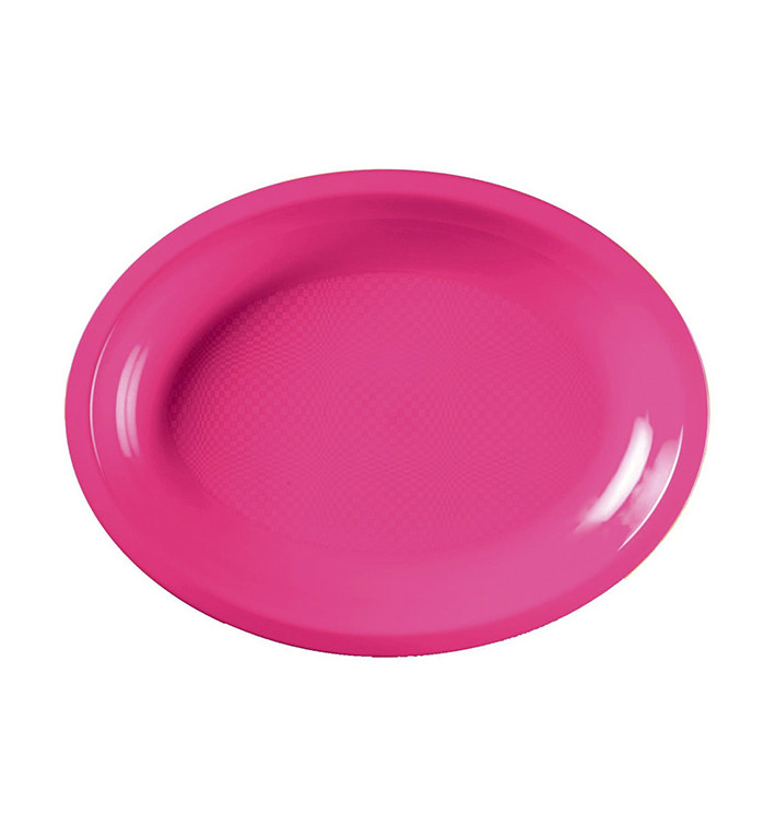 Tacki Owal Fuchsia Round PP 315x220mm (25 Sztuk) Tacki Owal Fuchsia Round PP 315x220mm (25 Sztuk)