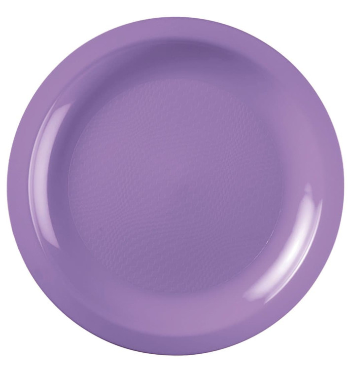 Talerz Plastikowe Płaski Liliowa Round PP Ø220mm (50 Sztuk) Talerz Plastikowe Płaski Liliowa Round PP Ø220mm (50 Sztuk)