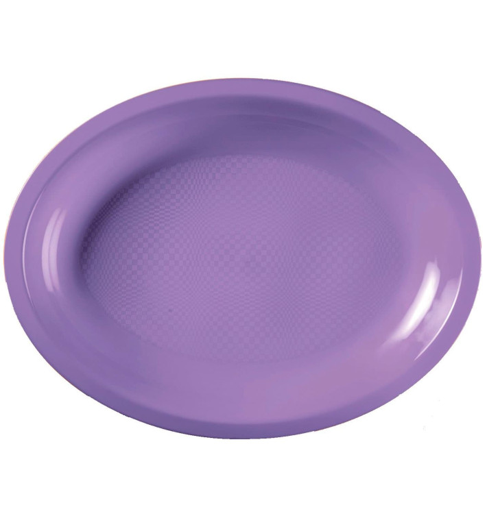 Tacki Owal Liliowa Round PP 255x190mm (600 Sztuk) Tacki Owal Liliowa Round PP 255x190mm (600 Sztuk)