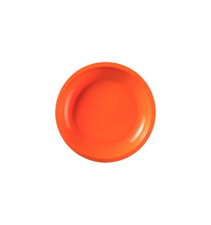 Talerz Plastikowe Płaski Orange Round PP Ø220mm (50 Sztuk) Talerz Plastikowe Płaski Orange Round PP Ø220mm (50 Sztuk)