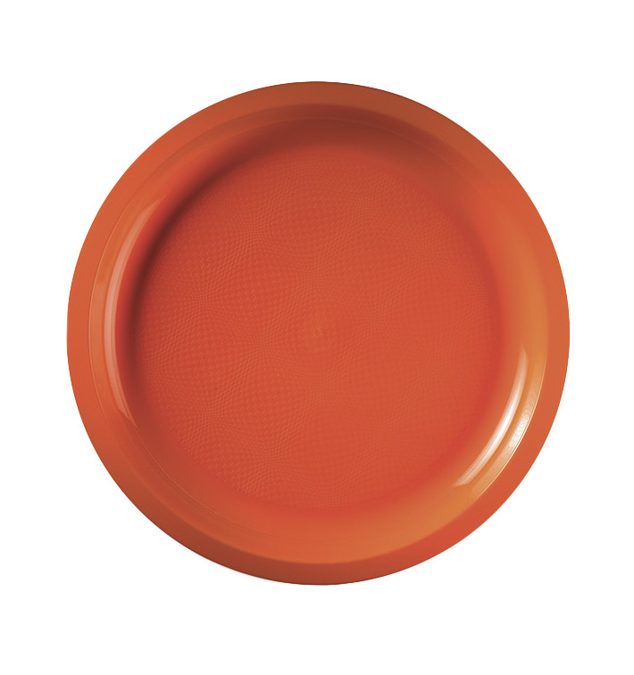 Talerz Plastikowe Orange Round PP Ø290mm (25 Sztuk) Talerz Plastikowe Orange Round PP Ø290mm (25 Sztuk)