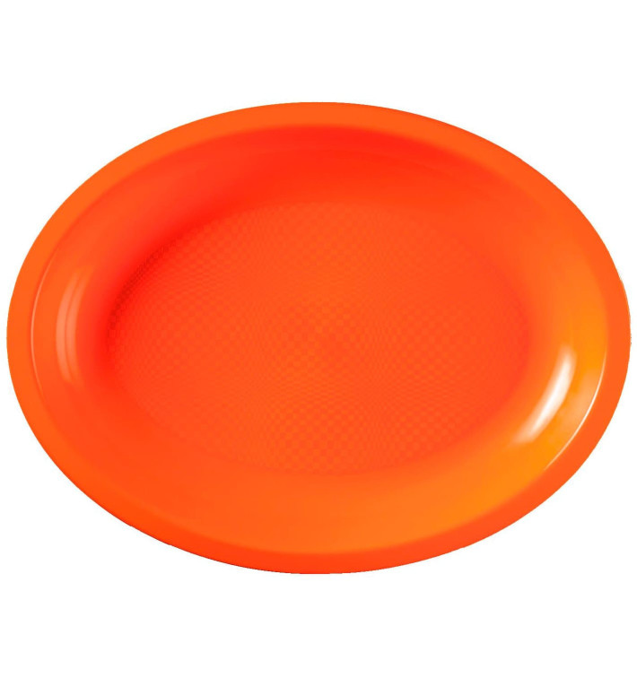 Tacki Owal Orange Round PP 255x190mm (50 Sztuk) Tacki Owal Orange Round PP 255x190mm (50 Sztuk)