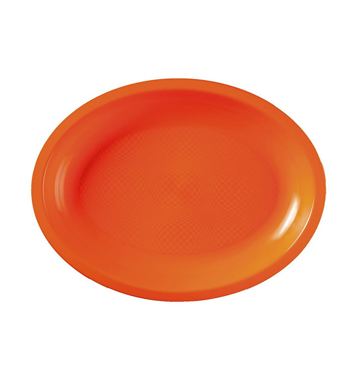 Tacki Owal Orange Round PP 315x220mm (300 Sztuk) Tacki Owal Orange Round PP 315x220mm (300 Sztuk)