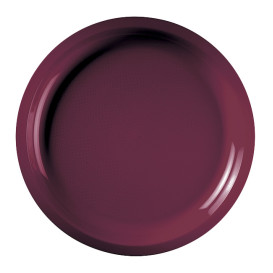 Talerz Plastikowe Bordeaux Round PP Ø290mm (25 Sztuk)