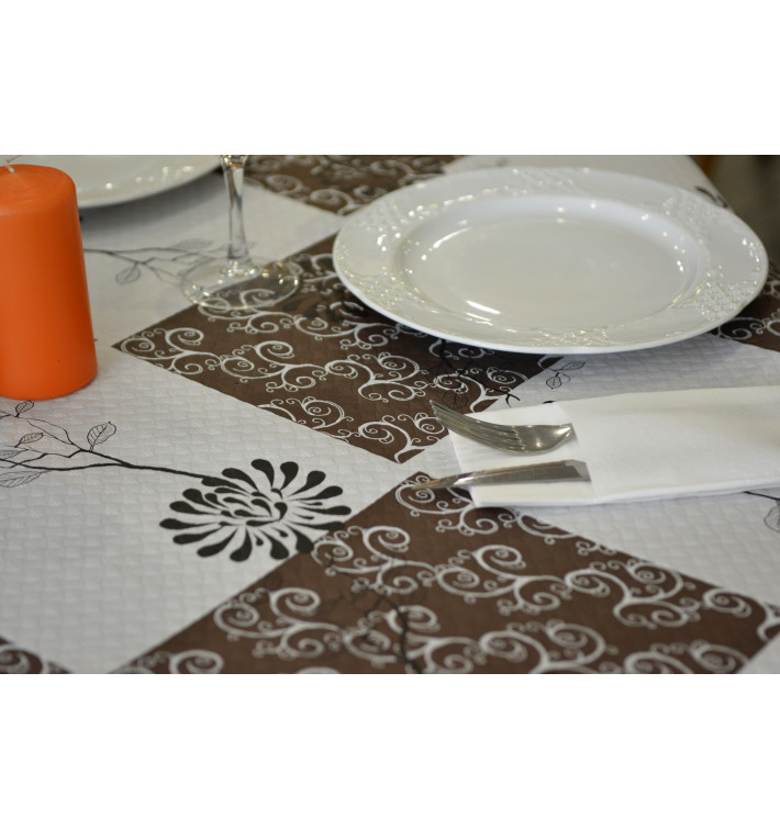 Obrus Papierowy Dekoracje 1x1m "Magnolia Nema" 37g (400 Sztuk) Obrus Papierowy Dekoracje 1x1m "Magnolia Nema" 37g (400 Sztuk)
