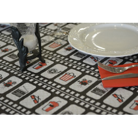 Obrus Papierowy Dekoracje 1x1m "Cinema" 37g (400 Sztuk)