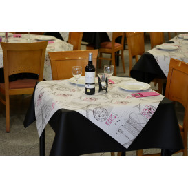 Obrus Papierowy Dekoracje 1x1m "Paris" 37g (400 Sztuk)