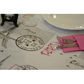 Obrus Papierowy Dekoracje 1x1m "Paris" 37g (400 Sztuk)
