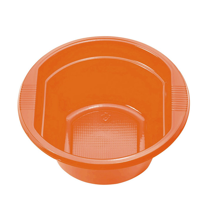 Miski Plastikowe PS Orange 250ml Ø12cm (30 Sztuk) Miski Plastikowe PS Orange 250ml Ø12cm (30 Sztuk)