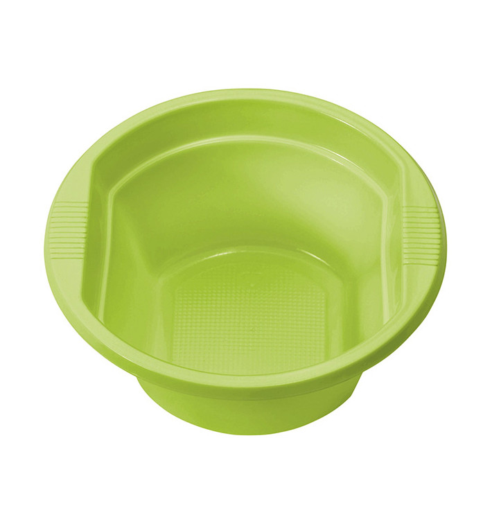 Miski Plastikowe PS Zielony Limonka 250ml Ø12cm (30 Sztuk) Miski Plastikowe PS Zielony Limonka 250ml Ø12cm (30 Sztuk)