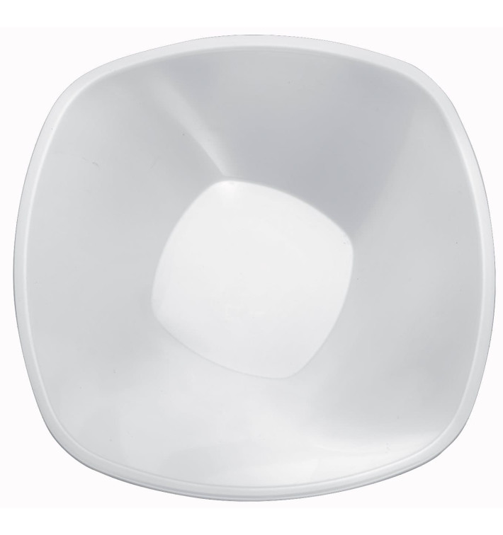 Miski Plastikowe PP Białe "Square" 3000ml Ø27,7cm (3 Sztuk) Miski Plastikowe PP Białe "Square" 3000ml Ø27,7cm (3 Sztuk)
