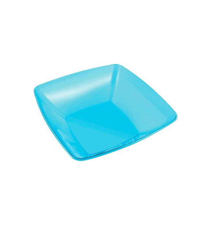 Miski PS Szkło Twardego Turkusowe 3500ml 28x28cm (20 Sztuk) Miski PS Szkło Twardego Turkusowe 3500ml 28x28cm (20 Sztuk)