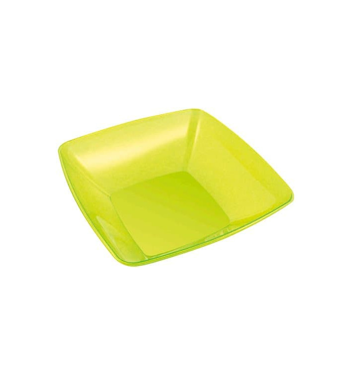 Miski PS Szkło Twardego Zielone 3500ml 28x28cm (20 Sztuk) Miski PS Szkło Twardego Zielone 3500ml 28x28cm (20 Sztuk)